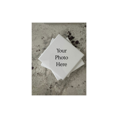 Personalized Ceramic Coasters 4ct.