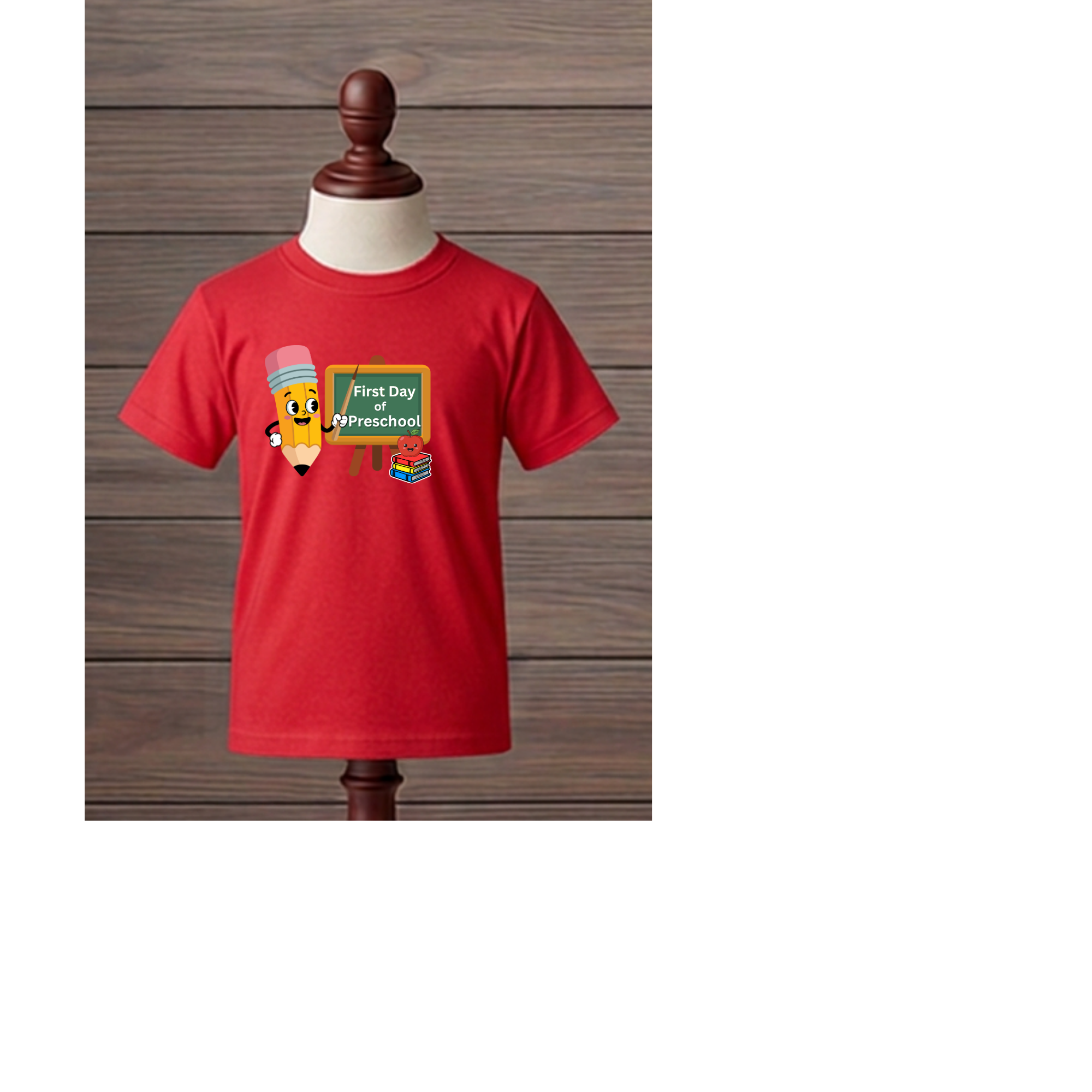 Back To school youth shirts for PRESCHOOL students