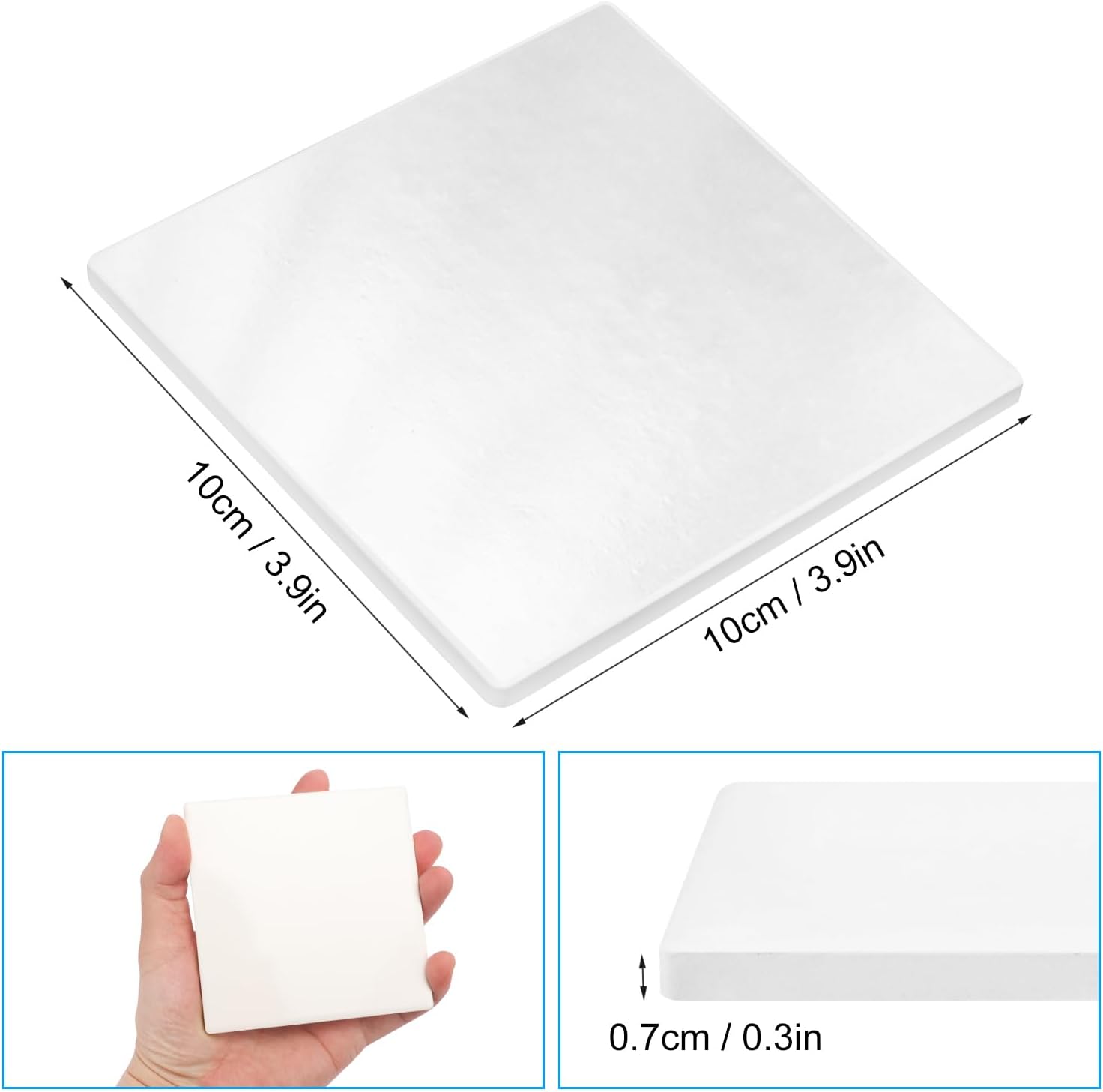 Personalized Ceramic Coasters 4ct.