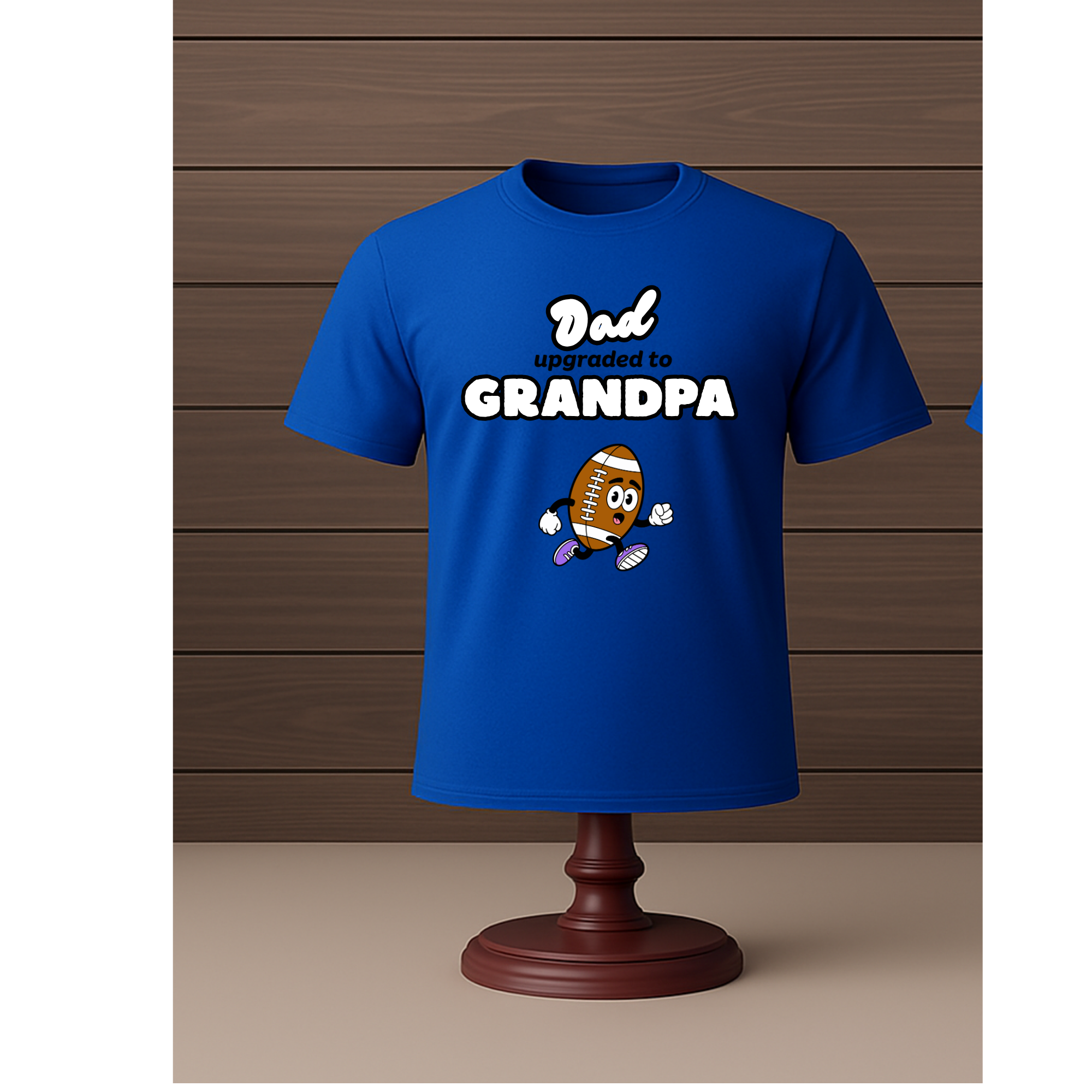 Dad upgraded to Grandpa t shirt