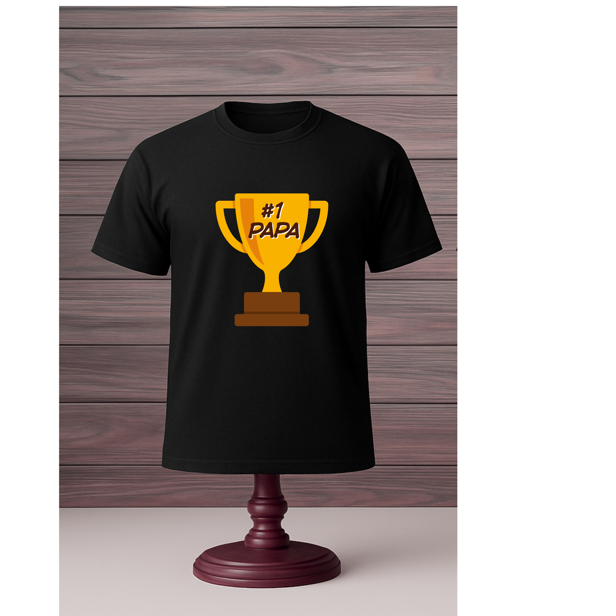 #1 Papa T-shirt